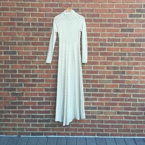 Free People Cream Maxi Dress